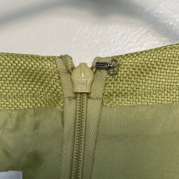 Wool & Silk Talbots Petite Shift Dress - Pistachio Light Green - Picture 8 of 8